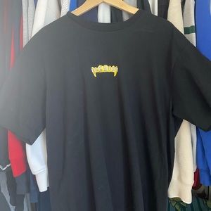 supreme fronts tee white